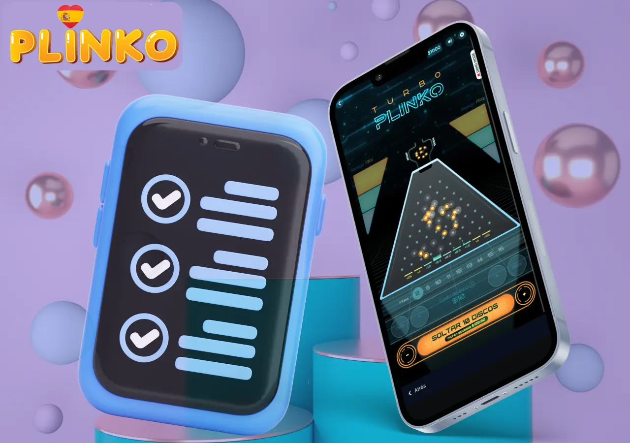 Los proveedores han adaptado Plinko para móviles Android e iOS en el mercado español.